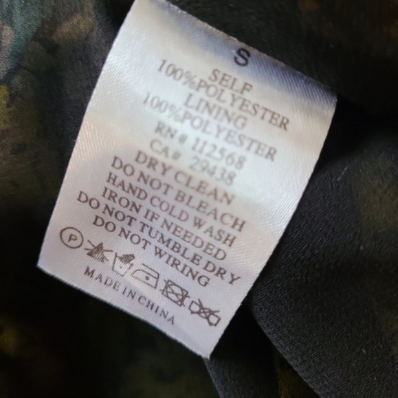 MM Courture by MISS ME Floral Sheer ruffled one Shoulder mini dress Size Sm. - Picture 10 of 12